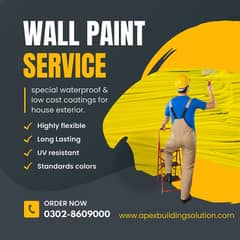 Wall Paint Services in Lahore, Waterproofing and coating For House