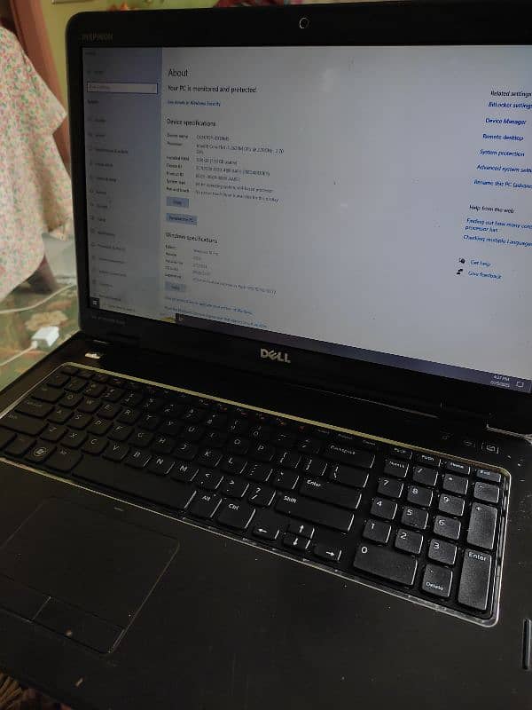 Dell laptop core i7 2 generation 6