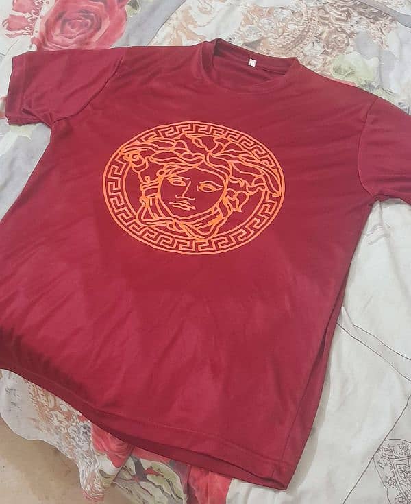 Versace Maroon T-shirt 2