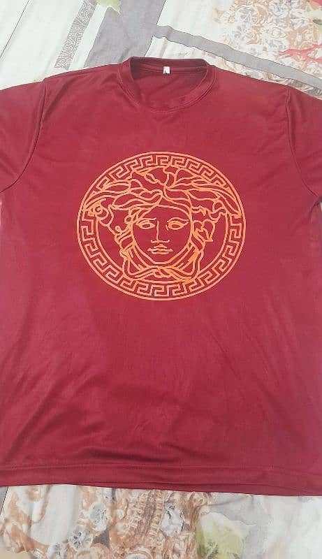 Versace Maroon T-shirt 3