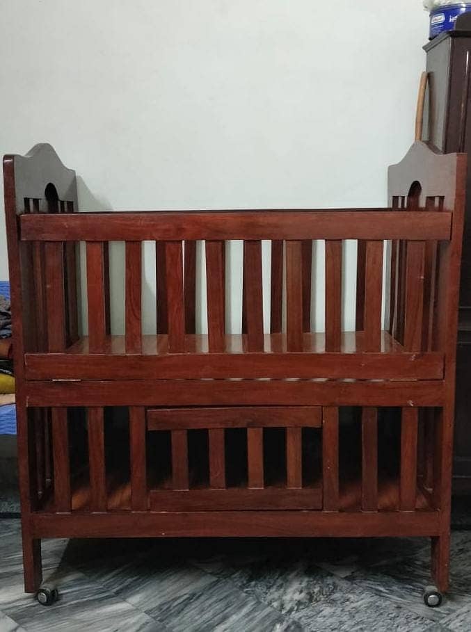 baby cot / wooden baby cot / kids bed / kids furniture / kids cot /cot 1