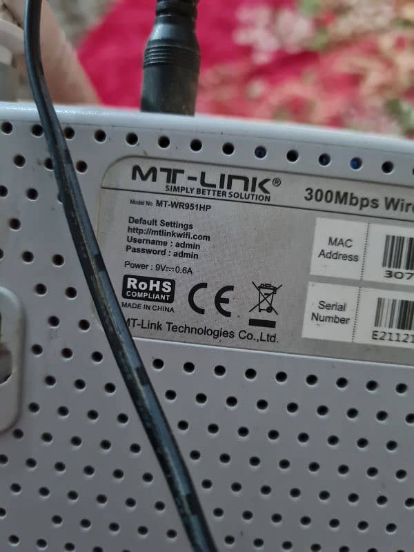 MT-Link Router Four Anteena 3