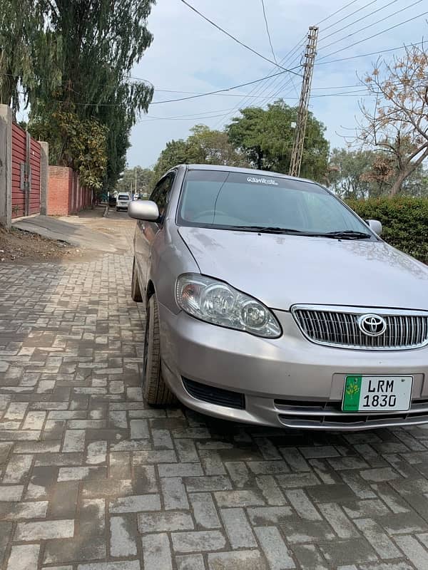 Toyota Corolla SE Saloon manual 2003 model Lahore register  chat 1