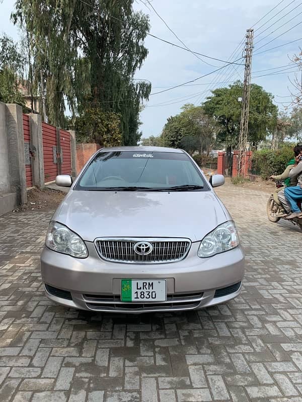 Toyota Corolla SE Saloon manual 2003 model Lahore register  chat 2