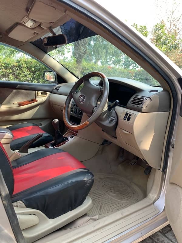 Toyota Corolla SE Saloon manual 2003 model Lahore register  chat 10