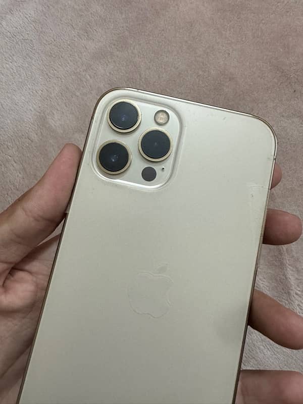 iphone 12 pro max Non pta jv 128gb gold waterpack 9