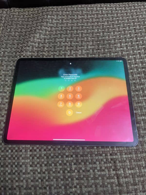 ipad pro 12.9 wifi+cellular 2 months sim time 1