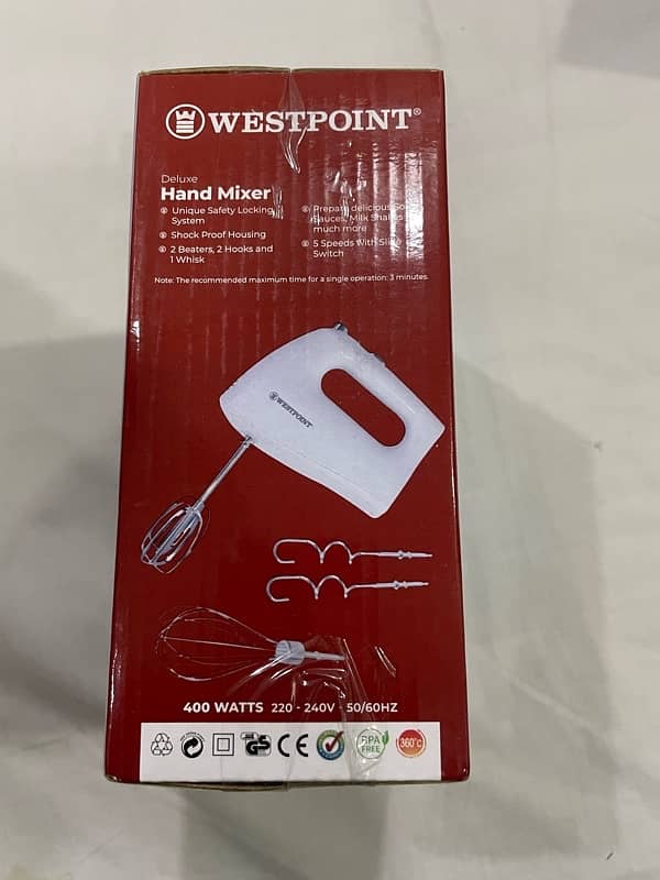 WestPoint  hand mixer WF-9201 1