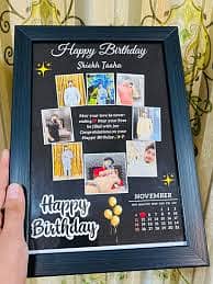 Happy birthday gift customize frame 3