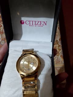 citizen gold watch authentic