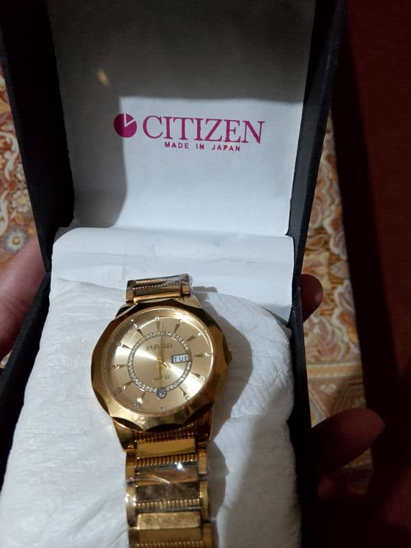 citizen gold watch authentic 0