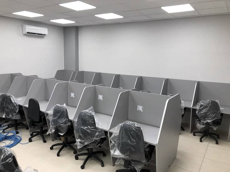 80 seats furnished call center,Office,Hall,Hostel for rent 7