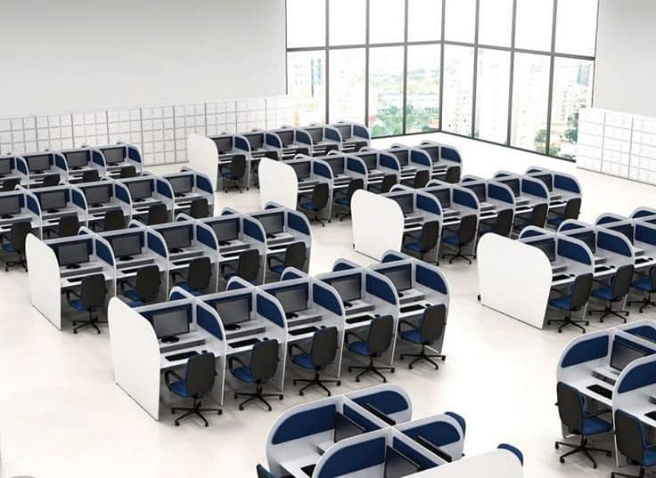 80 seats furnished call center,Office,Hall,Hostel for rent 9