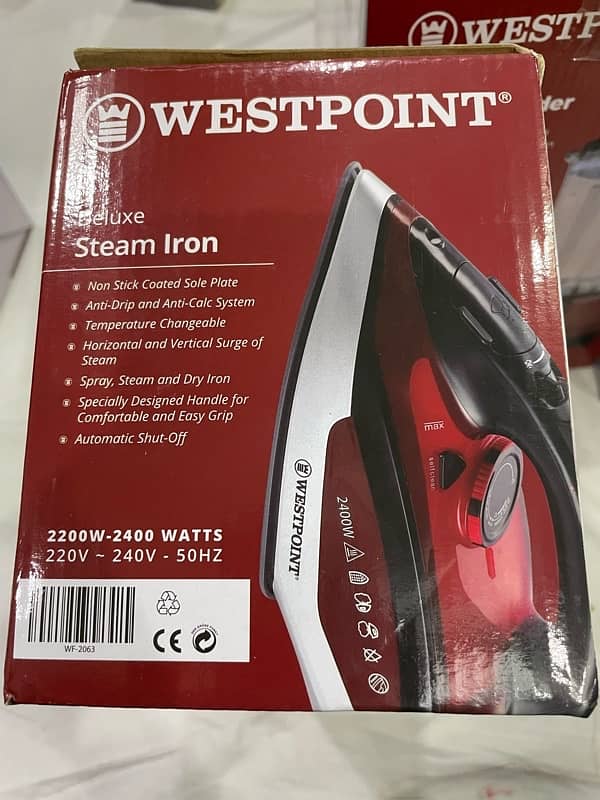 steam iron WF -2063 1