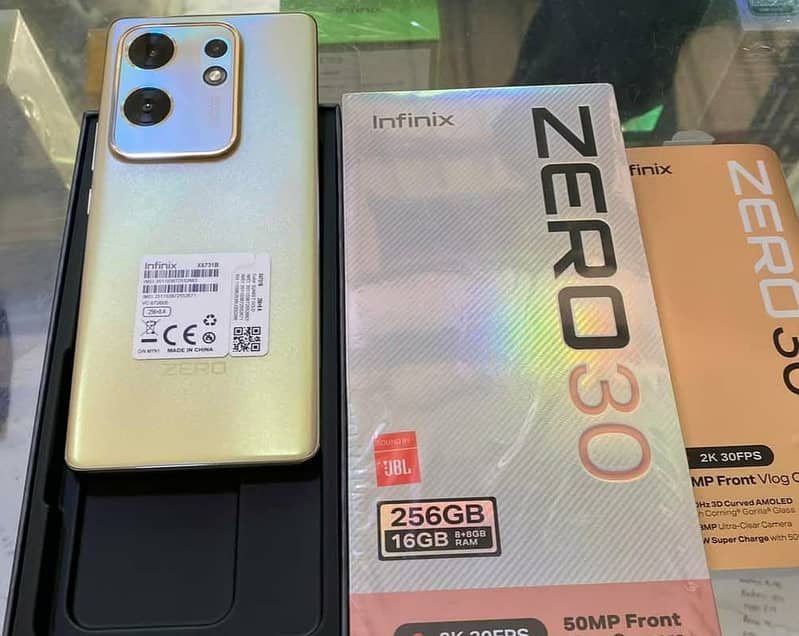 Infinix zero 30 PTA approved ha contact Whatsapp O329 3554428 0