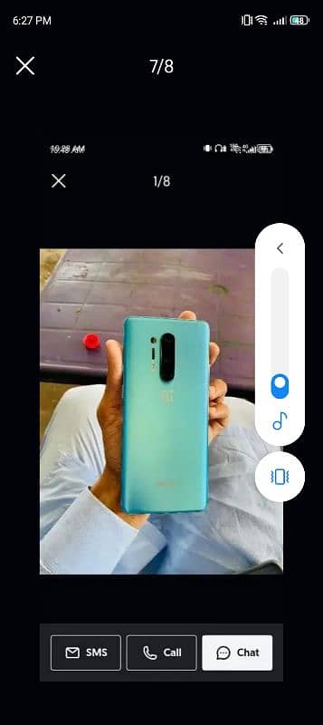 one plus 8 pro glacial green colour 1