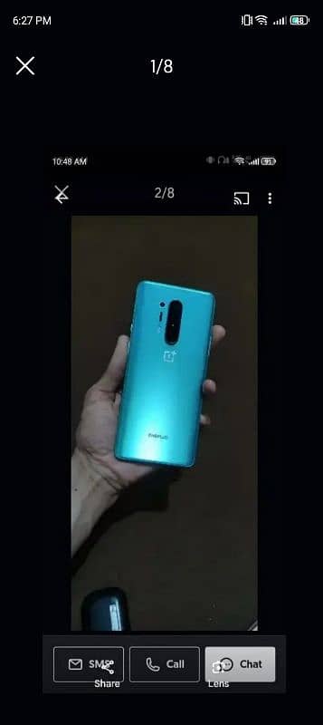 one plus 8 pro glacial green colour 7