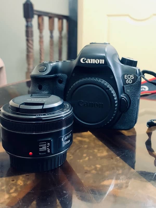 Canon 6D with 50mm 1.8mm STM lense 6