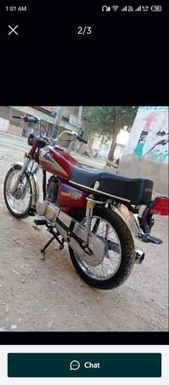 Honda 125 urgent sale03295580787 WhatsAp