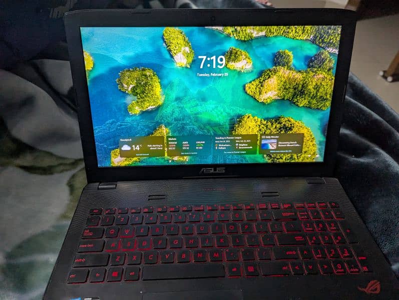 Asus gaming laptop | Core i7 6th gen 1