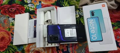 Redmi Note 10 wd complete box excellent condition