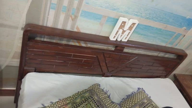 Wooden Bed 1