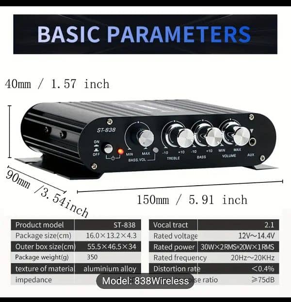 Mini Wireless Amplifier 2