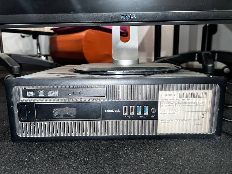 HP Computer / Elitedesk 800 1