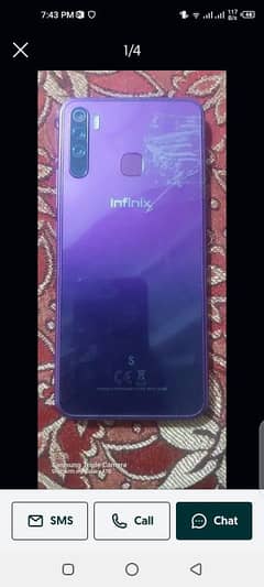 infinix v5 4 64 with charger