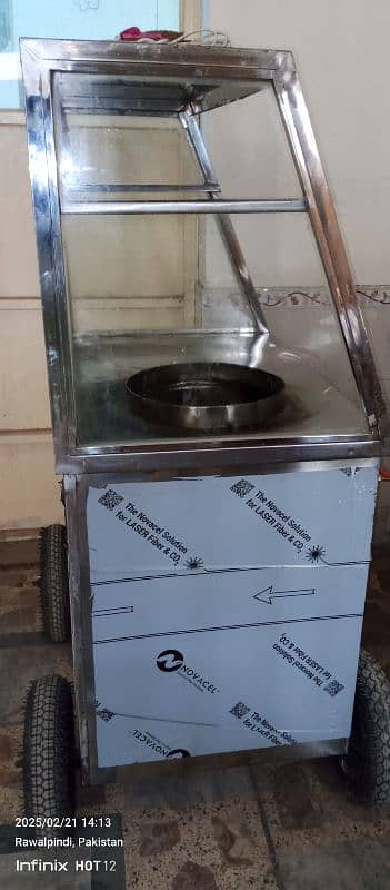 Fries Fast food stall for sale |  stainless steel Counter 5