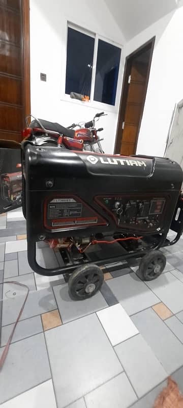 LUTIAN Generator - 3.5Kva  (2800 Watt) - Self Start - with petrol 2