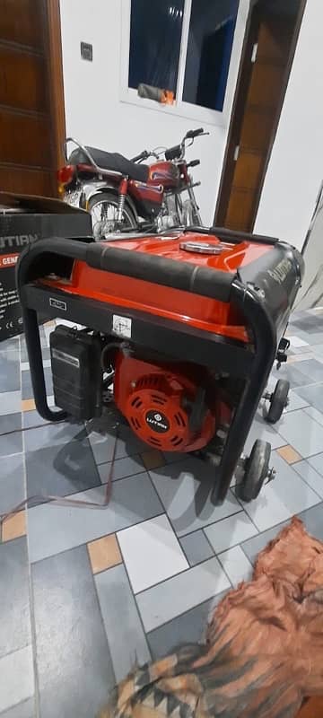 LUTIAN Generator - 3.5Kva  (2800 Watt) - Self Start - with petrol 3