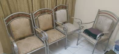 metal chairs