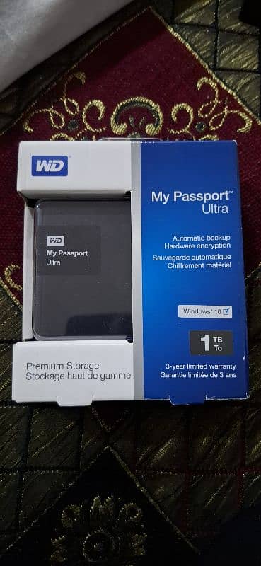 WD My Passport Ultra 1TB 0