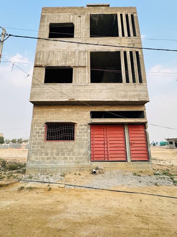 Malir town residency 120 sq yd plot 10