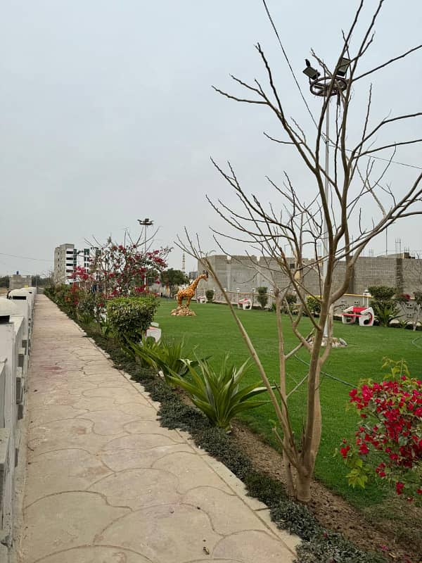 Malir town residency 120 sq yd plot 14