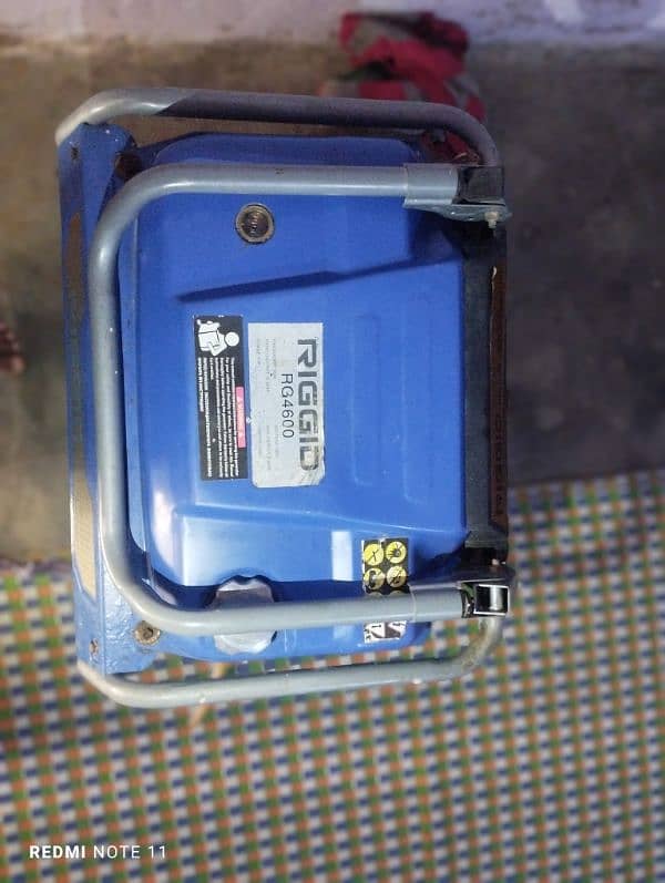 Riggid Plus 4600 Generator for sale 0