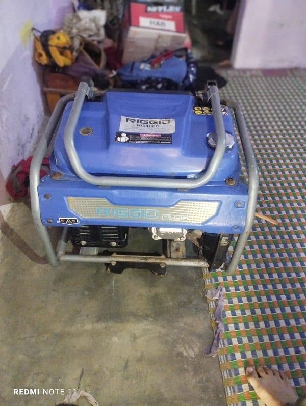 Riggid Plus 4600 Generator for sale 1