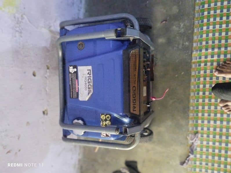 Riggid Plus 4600 Generator for sale 3