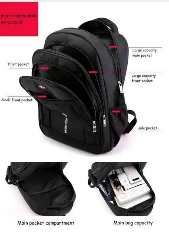 Top Quality Backpack,Casual Laptop Backpack watsapp No 03441921570 4