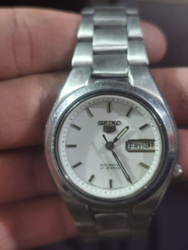 seiko5 automatic 7s26 back crystal 1