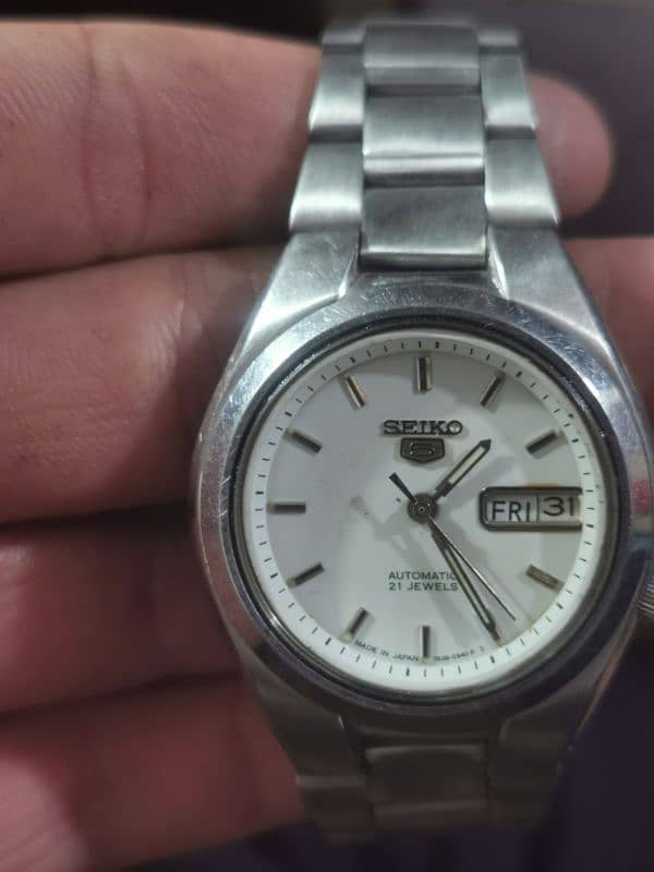 seiko5 automatic 7s26 back crystal 2