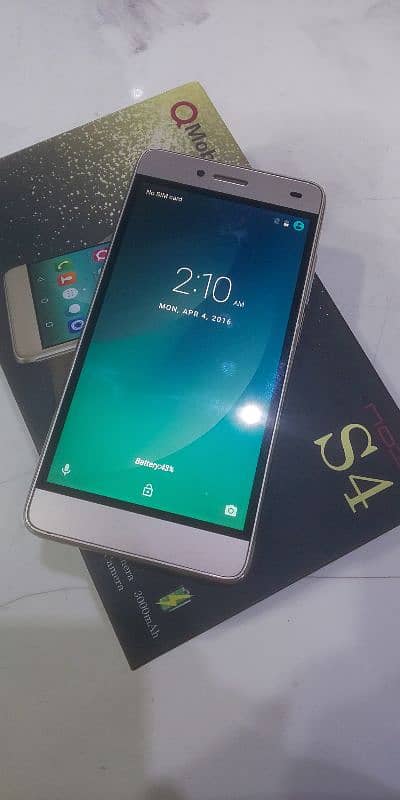 Qmobile S4 2/16 condition 10/10 no open repair box available 4