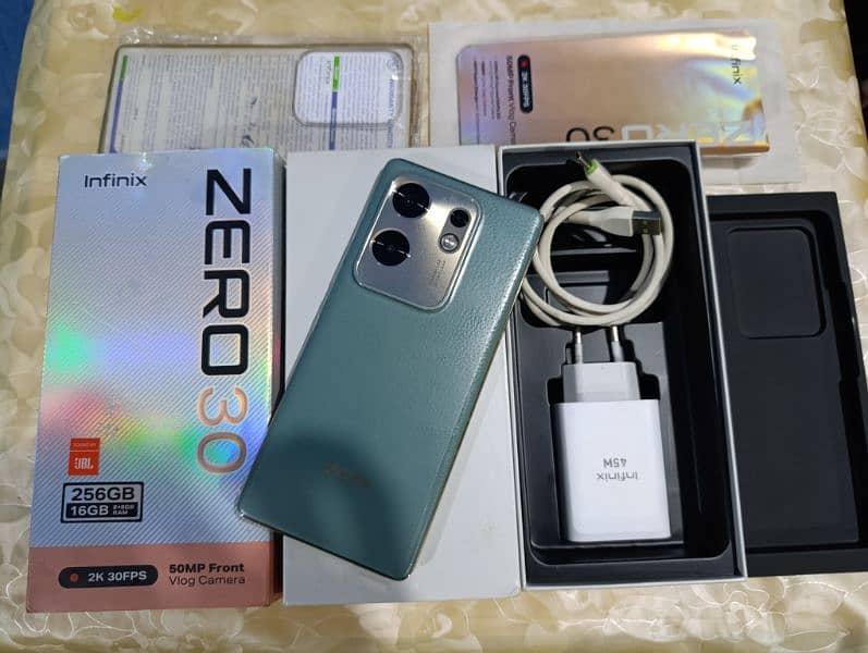 infinix zero 30_  8+8-16, 256gb 0