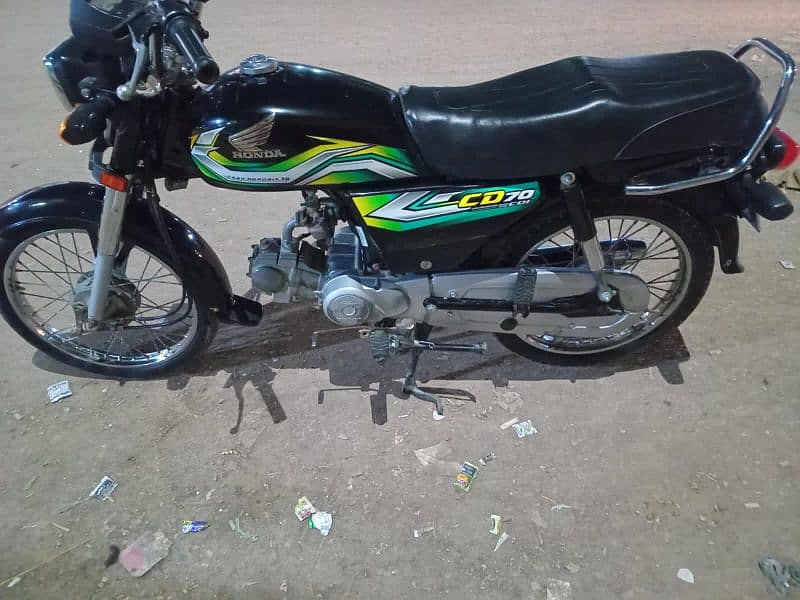 Honda cD 70 2023 Karachi number 1