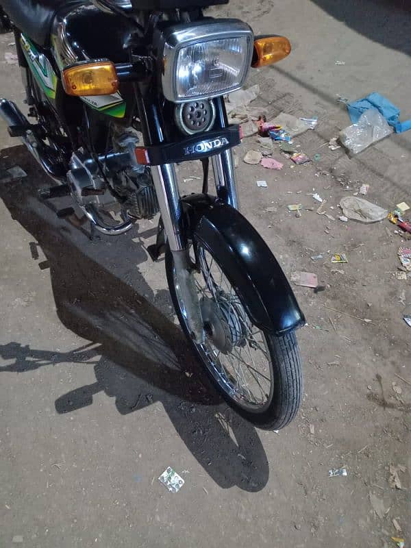 Honda cD 70 2023 Karachi number 2