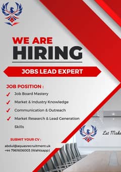 Jobs Lead Expert