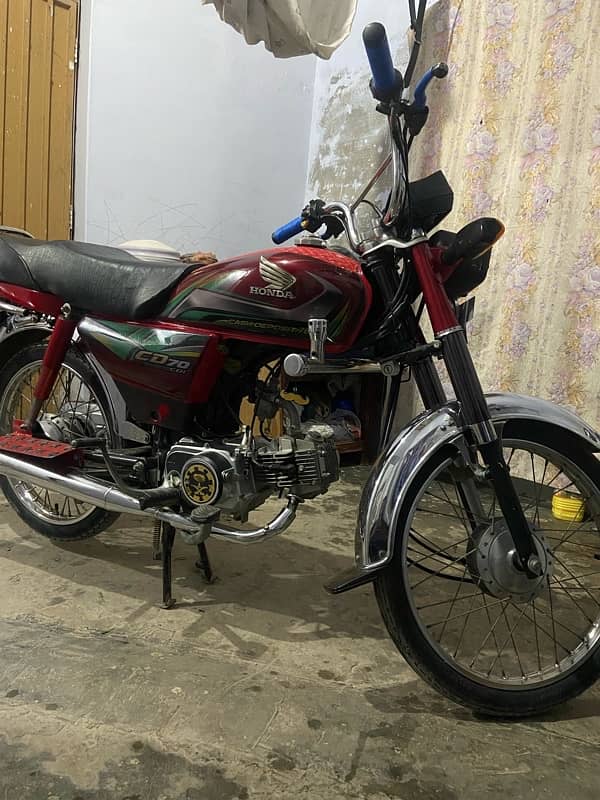 honda cd 70 21/22 model 0