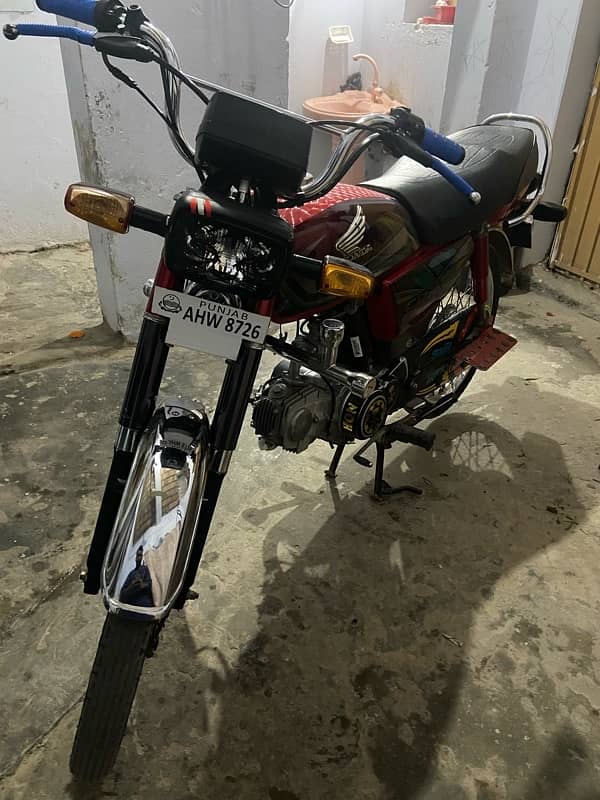 honda cd 70 21/22 model 1