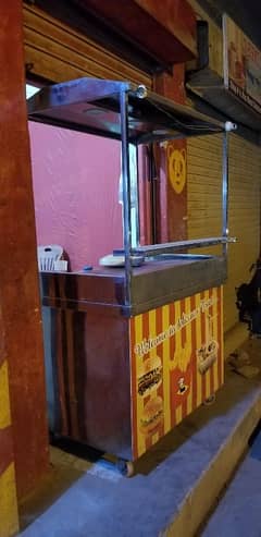 Zinger Burger and Fries Stall